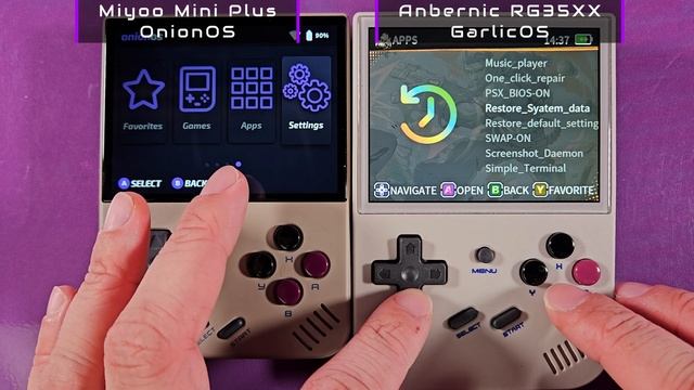 Anbernic RG35XX VS Miyoo Mini Plus: Ultimate Retro Handheld Review