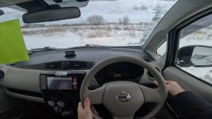 2017 Nissan Dayz 0.7L (49HP) POV TEST DRIVE