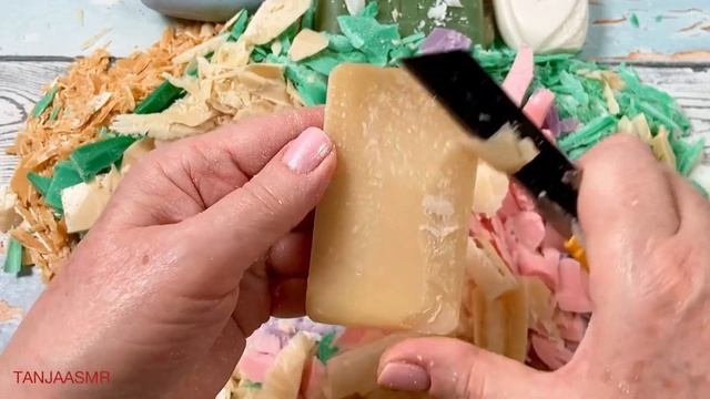 ASMR soap cutting Relaxing sounds Резка мыла АСМР мыло Релакс #relaxtime