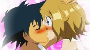 Pokemon Ash Serena 😘 kiss || ash and Serena dating || ash X Serena😍hot kissing couples ash Serena