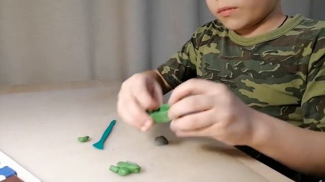 Учимся лепить ТАНК