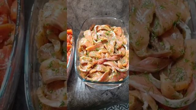 малосольная Нерка и Кета #нерка #кета