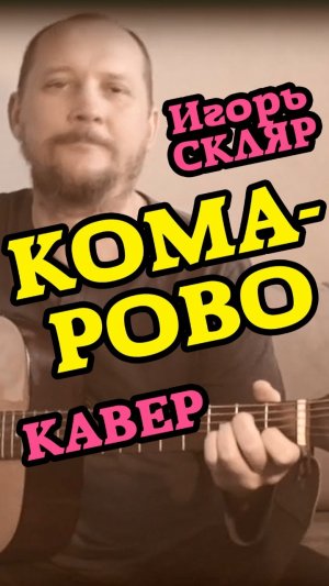 КОМАРОВО - Игорь СКЛЯР (КАВЕР ПОД ГИТАРУ)