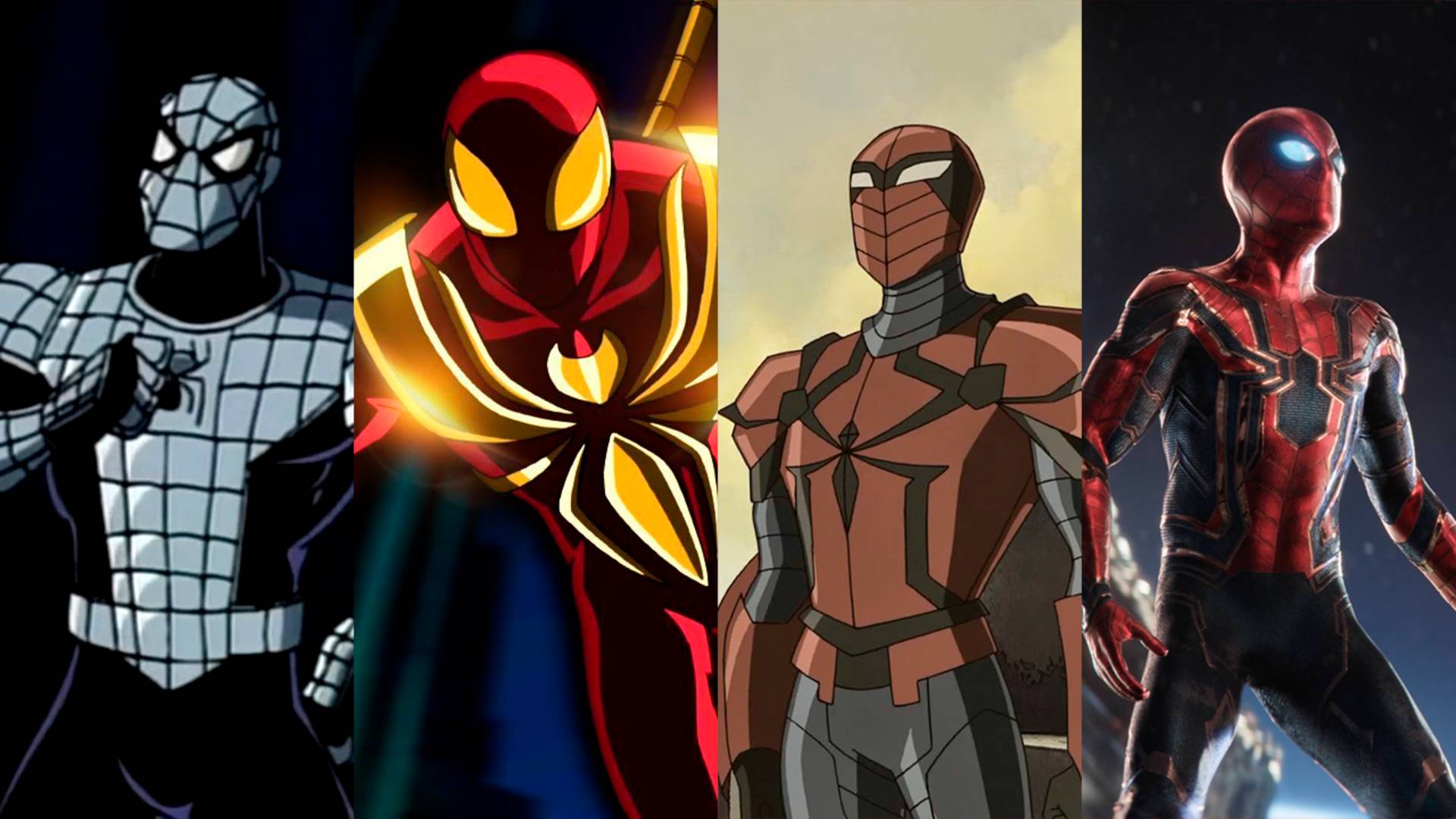 Эволюция Железных Пауков в мультфильмах и кино (1994-2019) смотреть онлайн