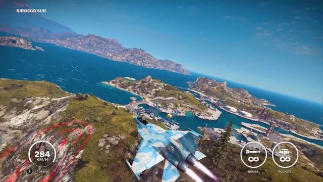 Just Cause 3!!! 20 Minutes of First Impressions! Bomber Jet, Map, Wingsuit & More! смотреть онлайн