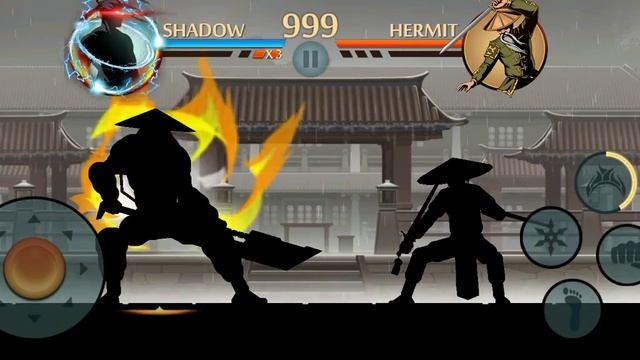 Titan vs Hermit  god titan vs evil Hermit  Shadow fight 2 mod Apk