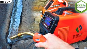 Сварочный аппарат ЗВЕРЬ!!!  HITBOX SYN-MIG200PRO Обзор и распаковка большого тяжелого аппарата