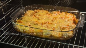 Макароны-ракушки с обалденной начинкой. Запекаем в духовке!