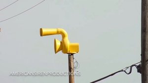 ACA Allertor 125 Siren Test, Carollton, Missouri (Caroll County Tornado Siren Test)
