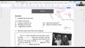 ГДЗ 6 класс Spotlight Test Module 4, workbook стр. 33 №1,2; 6 b стр. 36 №3