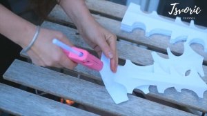 БЫСТРО делаем снежинку из БУМАГИ / DIY TSVORIC