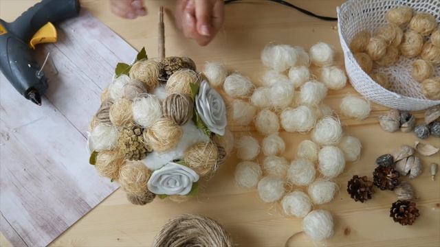 Topiary own hands  Топиарий своими руками  DIY Tsvoric