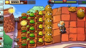 играю Plants vs zombie серия3