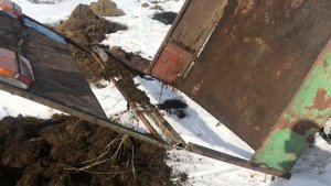 Мой самосвальный прицеп ,испытания