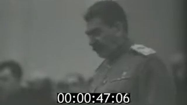 Речь Сталина 1943 г. Новое видео!