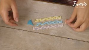 Beaded bracelet without loom / Плету фенечки из бисера без станка / DIY TSVORIC