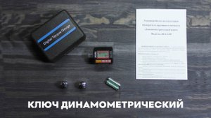 Ключ динамометрический цифровой с усилием 6-200Нм и адаптерами 1/2",1/4", 3/8" SKATA