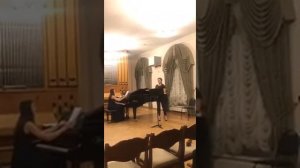 Шуман три романса для гобоя и фортепиано