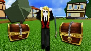 Играю в Blox Fruits