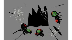 АТАКА ГИГАНТСКИХ ПАУКОВ! (часть-1)