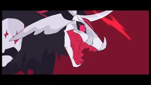 Demonic cat × animation meme × creatures of sonaria × ft.Aereis vs Iztajuatl [OCS]
