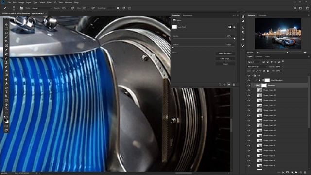 Speed Art - Future Car - Photo manipulation tutorial смотреть онлайн