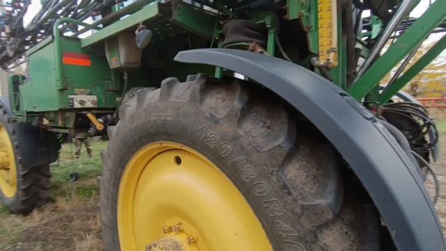 Самоходный опрыскиватель John Deere 4730 Стекоза экспресс-обзор от Константина Сорокина