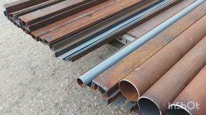 Изготовление антенной опоры высотой девять метров.