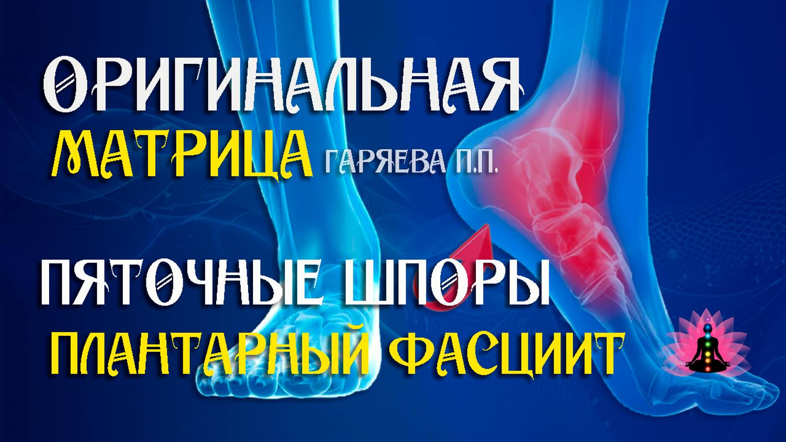 Пяточная шпора» ⚠️ Оригинальная  матрица Гаряева П.П ☀️ SoftRadio.ru