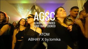 Progressive Dark Techno Set at House Party | AGSC 07 | ATOM - Abhay x by.tomika