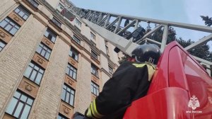 🚒Пожар на здании ЮУрГУ ликвидирован!