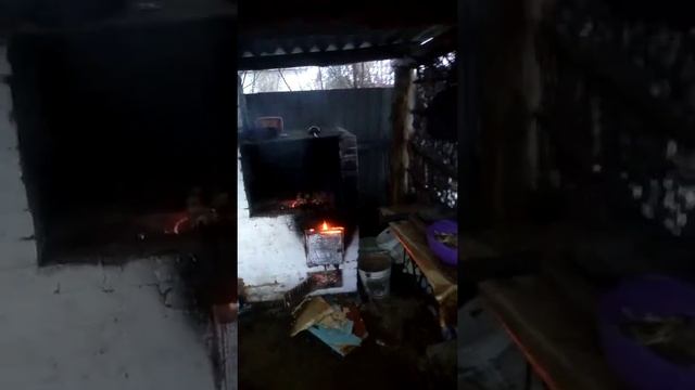 Уличная печь.  Шашлык