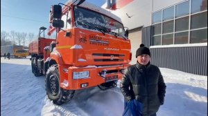 КАМАЗ 43118 С КМУ. Отзыв нашего покупателя из г. Казань от 20.02.2024