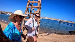 РАЗОЧАРОВАНИЕ Turquoise Beach4* Бухта Шарм Эль Майя Обед пляж