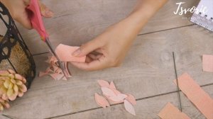 DAHALHAS for bouquets / Paper floristry / ГЕОРГИНЫ для букетов / Бумажная флористика / DIY TSVORIC