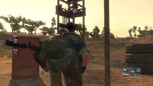 MGSV:PP | Side Op 70: Eliminate the Heavy Infantry 1080p PS4 смотреть онлайн