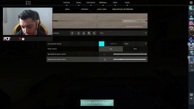 Encontre a MELHOR RETÍCULA para VOCÊ! [VALORANT] смотреть онлайн