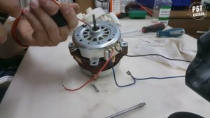 Разбор двигателя посудомоечной машины Hotpoint Ariston