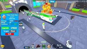 ЛОТКОВ играет в TOILET TOWER DEFENCE в РОБЛОКС!