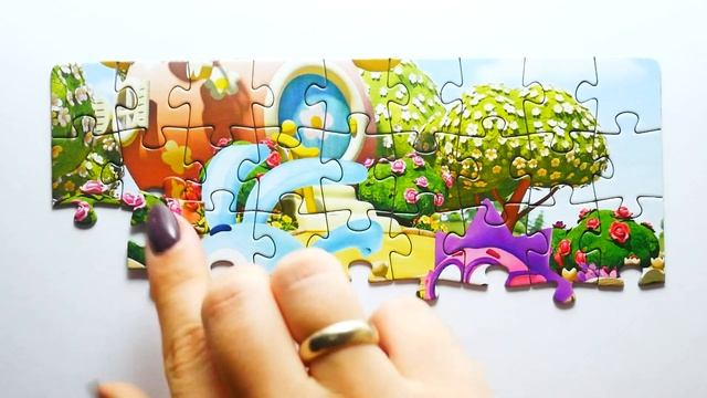 Смешарики мультик - Крош и Ежик лучшие друзья - собираем пазлы для детей смотреть онлайн