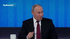 Путин рассказал анекдот про слово из трех букв