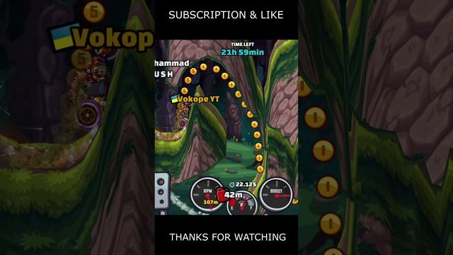 🎧 NEW Community Showcase 🎧 (Rotator Speedrun 2) - Hill Climb Racing 2 #shorts #hcr2