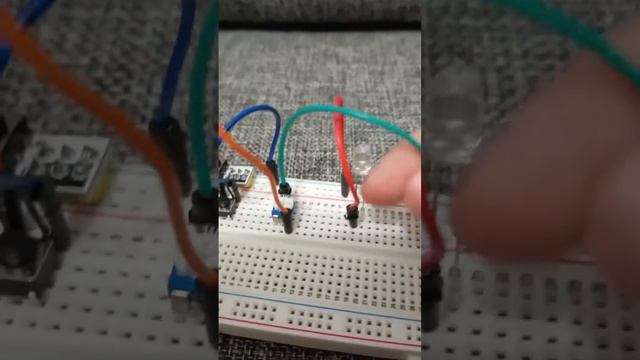 простая схема подключения светодиода
