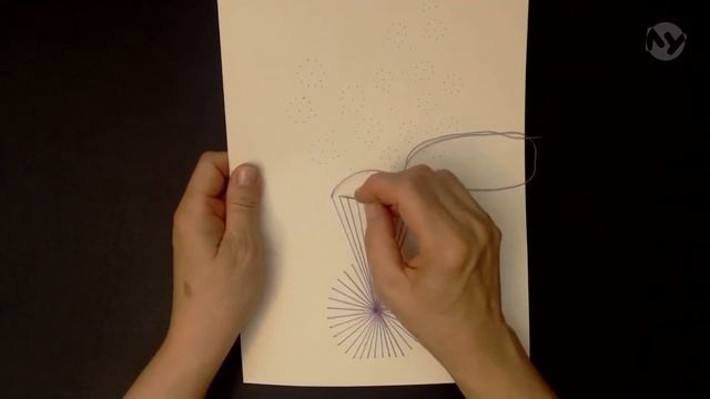 Изонить. Цветы в вазе. смотреть онлайн