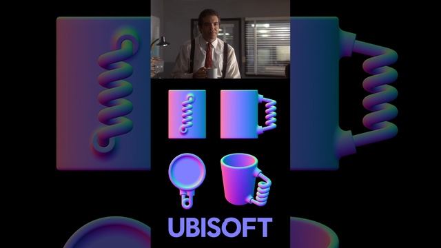 Горячая кружка Ubisoft hot mug