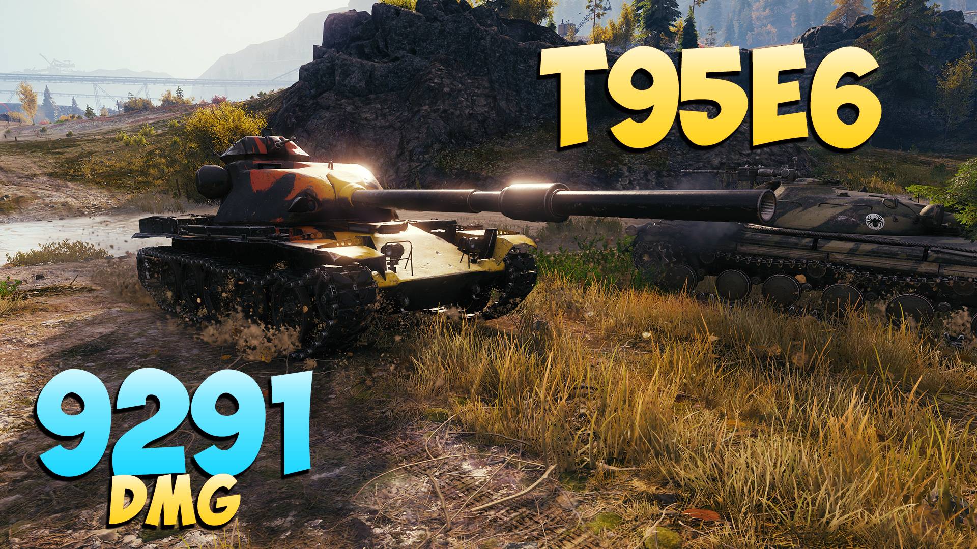 T95E6 - 4 Фрагов 9.2K Урона - Прилежный! - Мир Танков