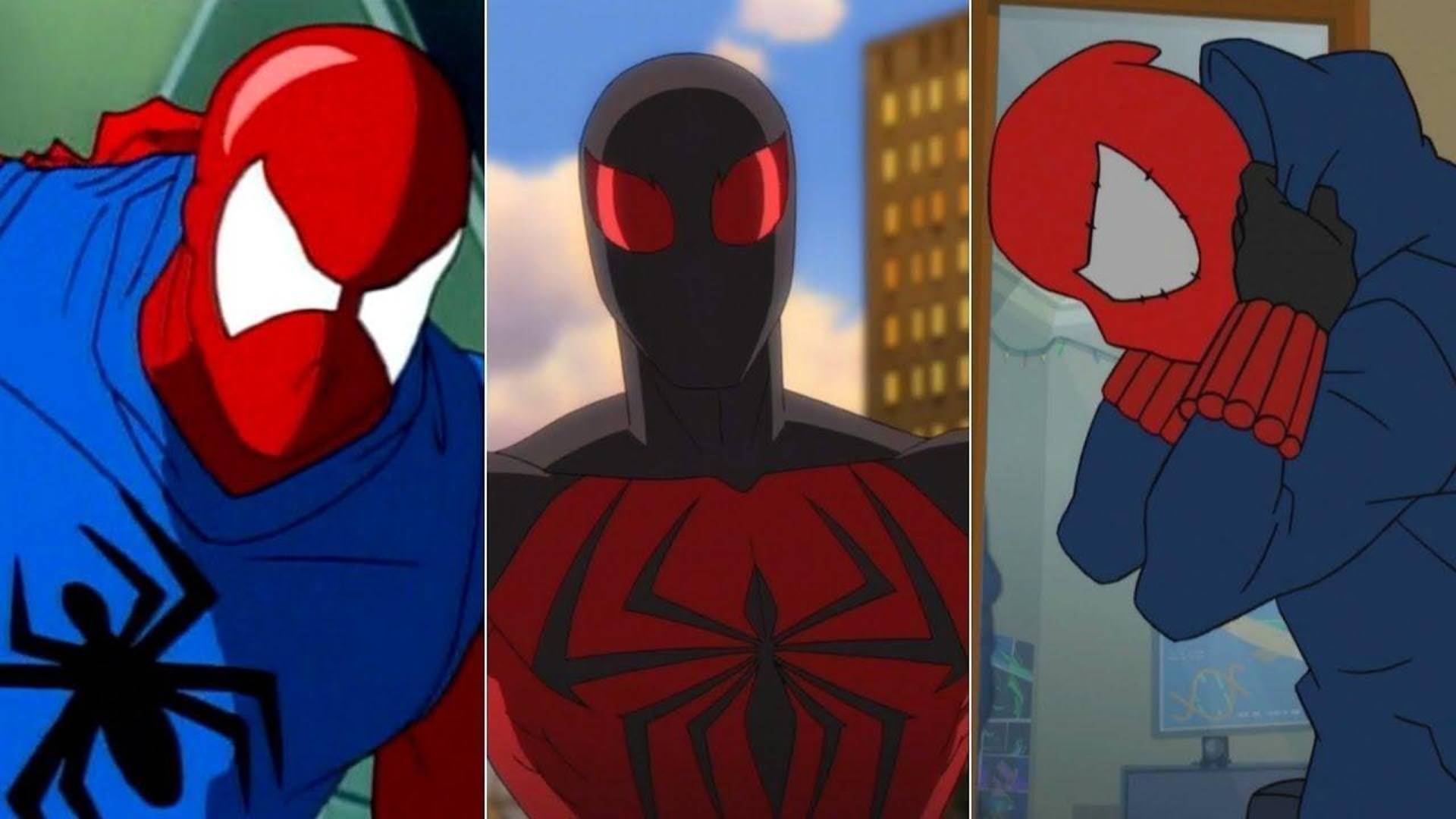 Эволюция Алого Паука в мультфильмах(1995-2017) смотреть онлайн