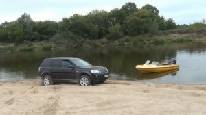 Mitsubishi L200, Nissan Terrano 1 (3.0), Land Rover Freelander 2. Тест на пляже.