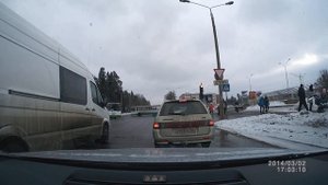 Регистратор Inspector Marlin. Съёмка в пасмурную погоду
