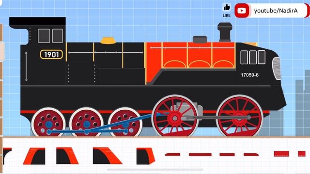 Labo Brick Train #131 Modified Locomotive Train | Labo Lado - Polar Express - Locomotive смотреть онлайн